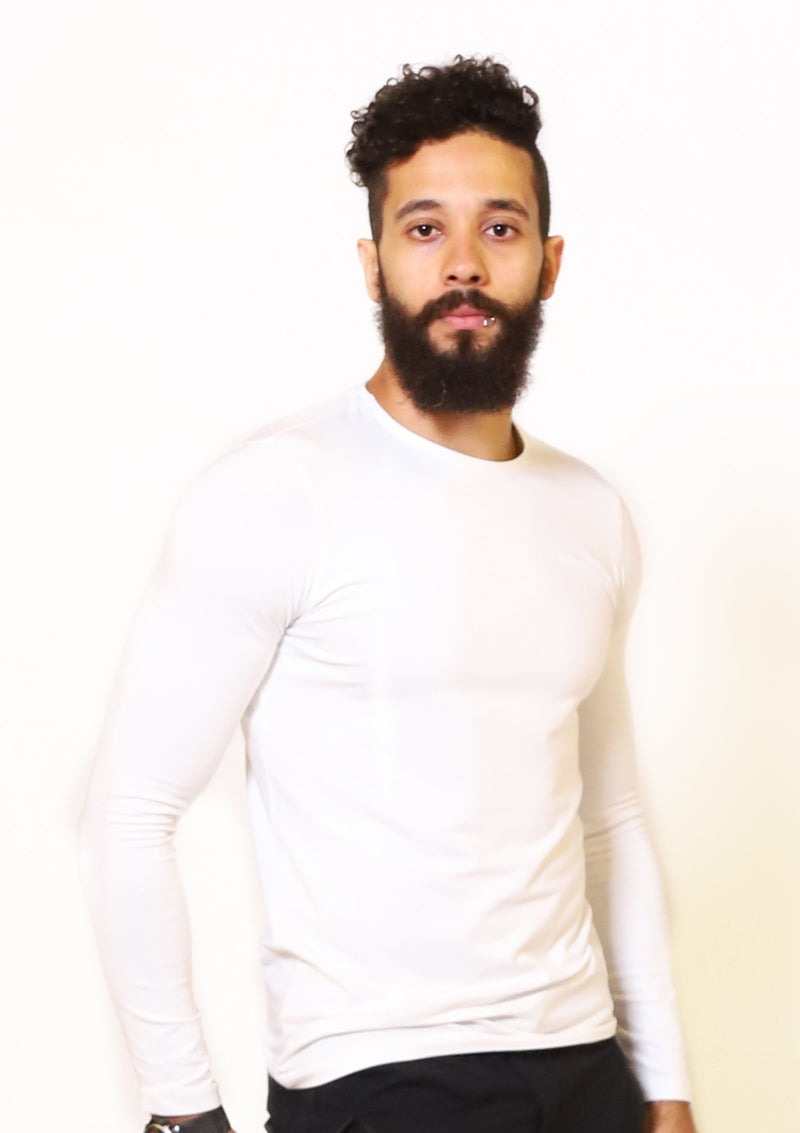 White Body Shirt for Him